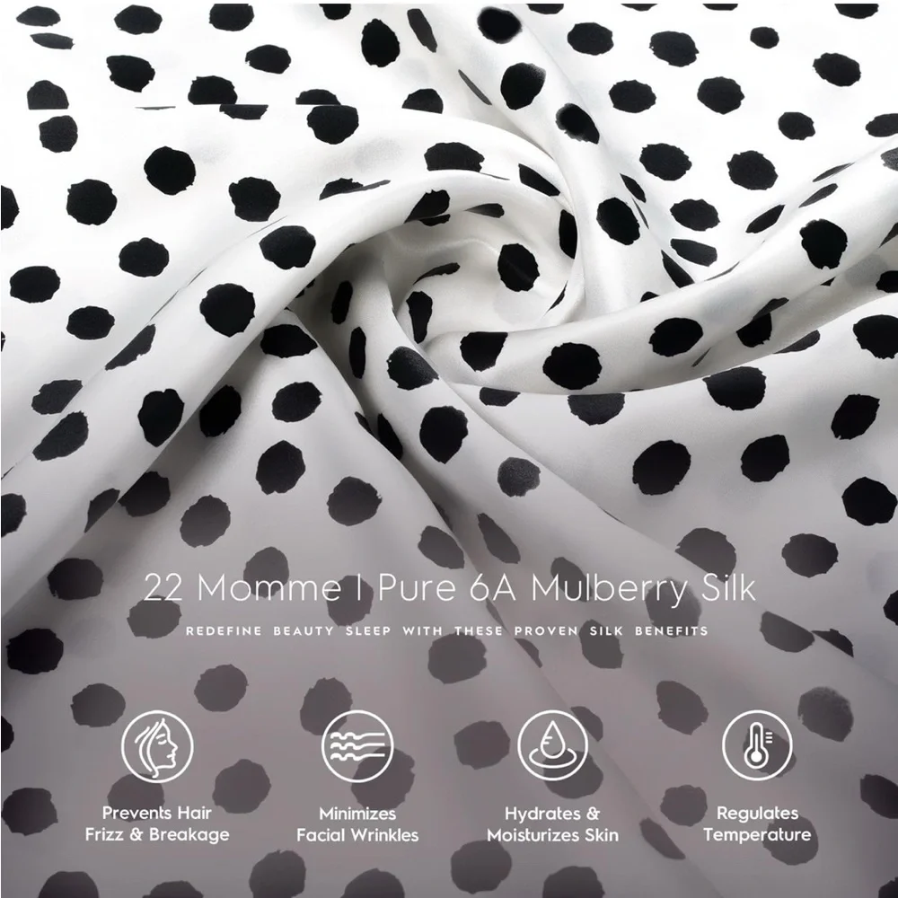 NEW - 2 Taft’s Silk Pillow Cases - Envelope Closure, Cooling, Natural, Organic